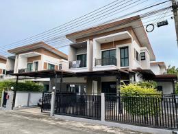ขายบ้านเดี่ยว 2 ชั้น หมู่บ้านเดอะเพรสทีจ เพลินใจ4 ตรงข้ามดิโอโซน ขนส่งใหม่ เมืองระยอง
